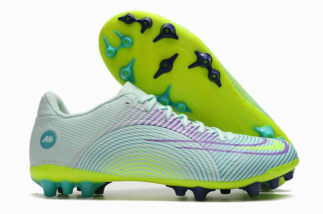 Nike Vapor 14 Academy AG Low Men's Football Shoes Blue Green-9